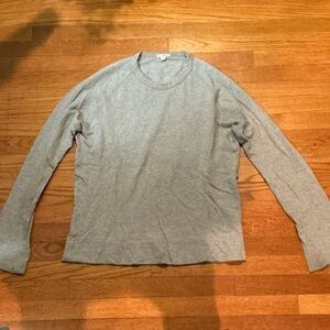 James Perse Gray Crewneck Sweater
